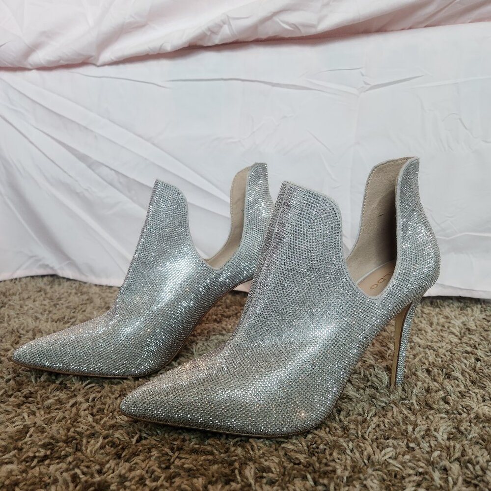 Aldo Amilmathien Silver Shoes